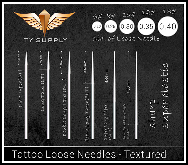 Tattoo Loose Needles - Textured