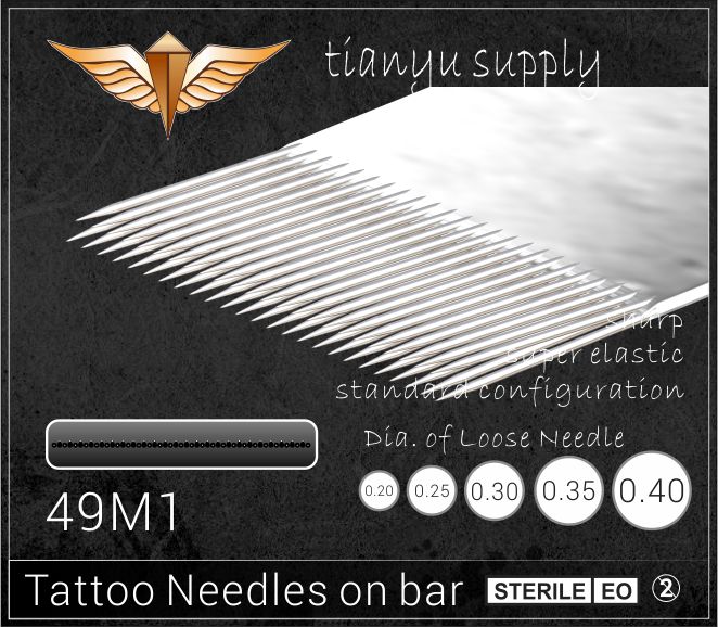 49-Magnum Premade Sterilized Tattoo Needle on Bar